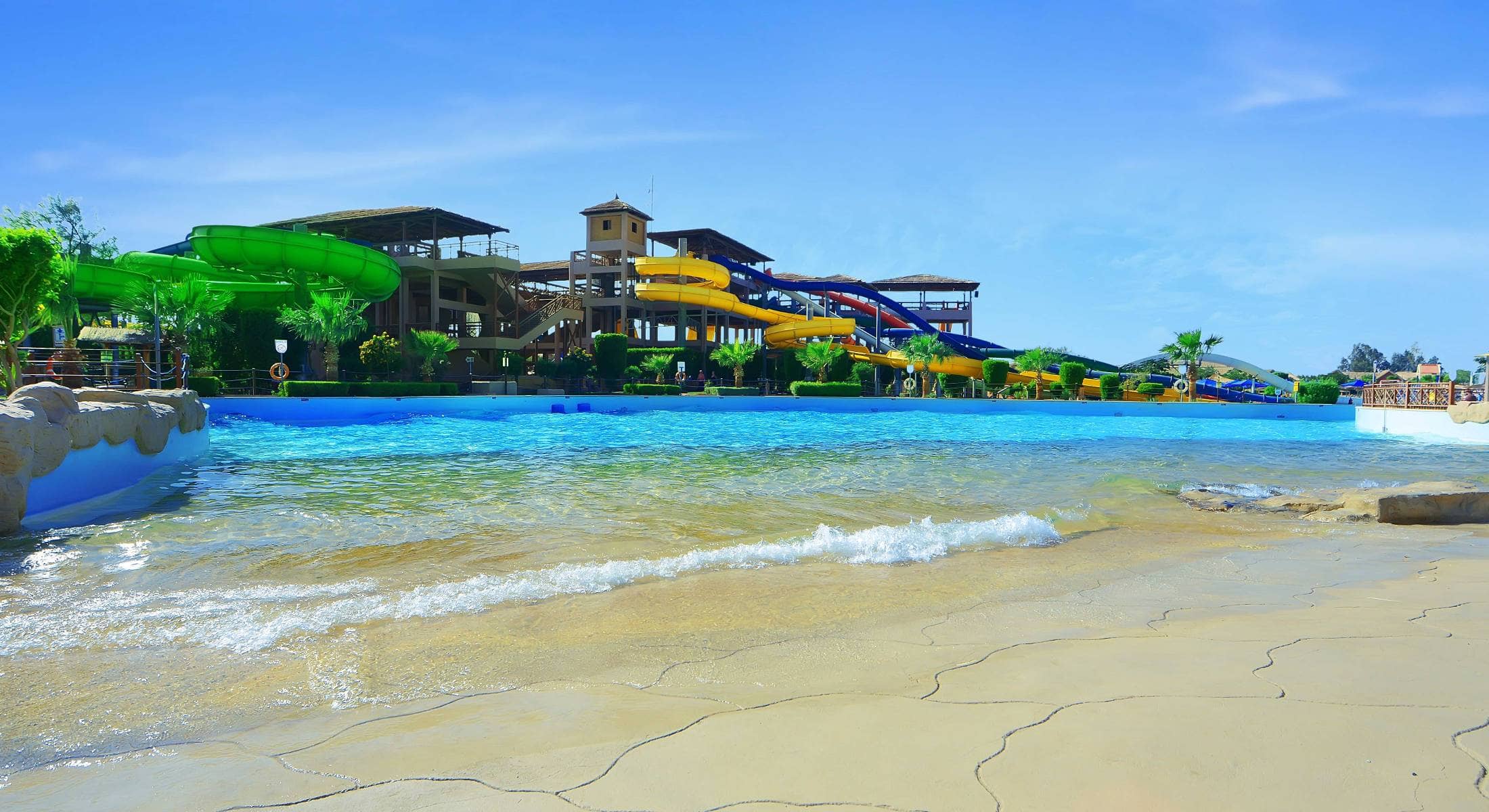 Pickalbatros Jungle Aqua Park Resort - Neverland, фотограції пляжу