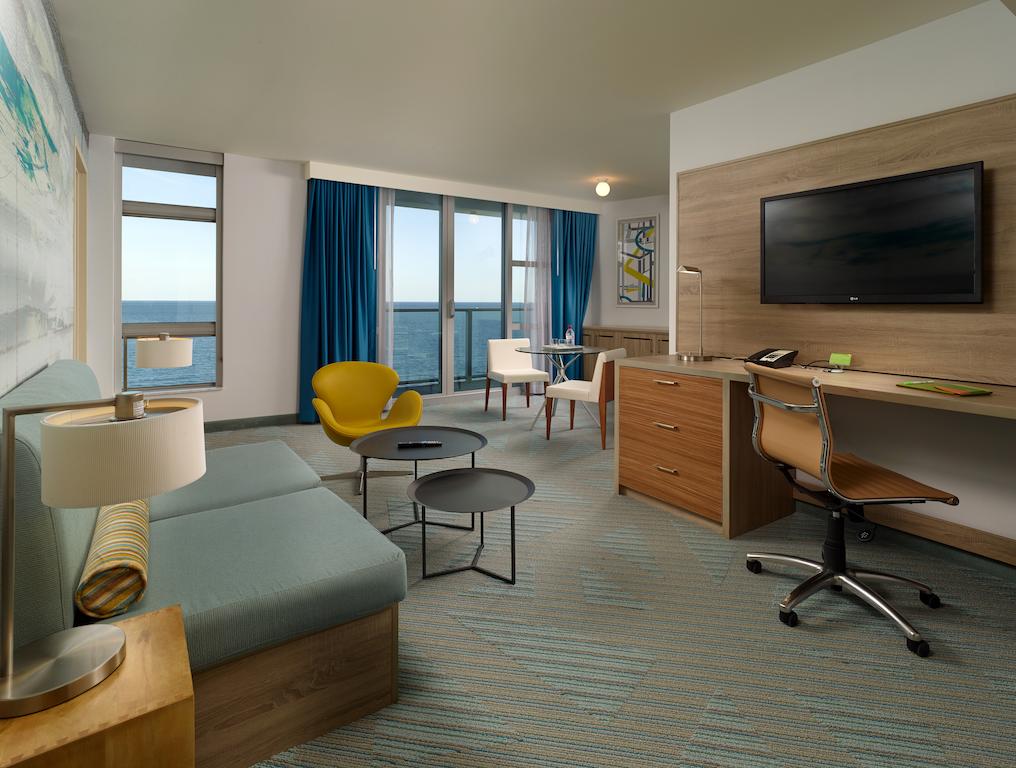 Odpoczynek w hotelu Courtyard Cadillac Miami Beach Oceanfront plaża Miami