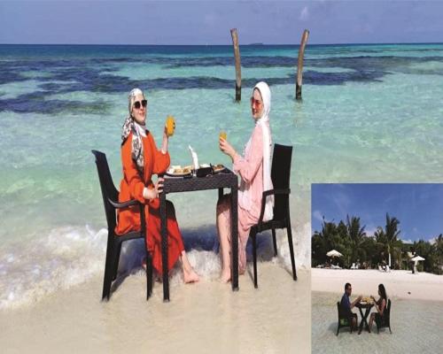 Отдых в отеле Crown Beach Hotel Guest House Каафу Атолл Мальдивы