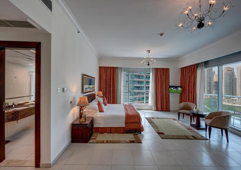 Hotel, Zjednoczone Emiraty Arabskie, Dubaj (hotele przy plaży), Marina Hotel Apartments