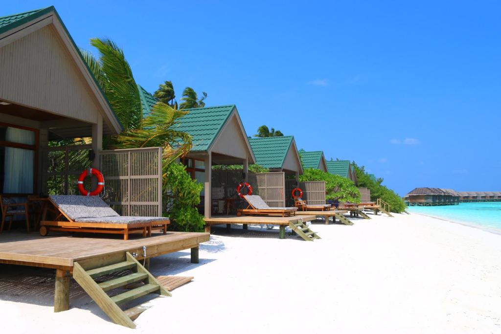Hotel, Maldives, North Male Atoll, Meeru Island Resort