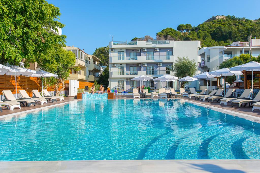Sunny Days Apartments, Rodos (wybrzeże Morza Egejskiego), Grecja, zdjęcia z wakacje