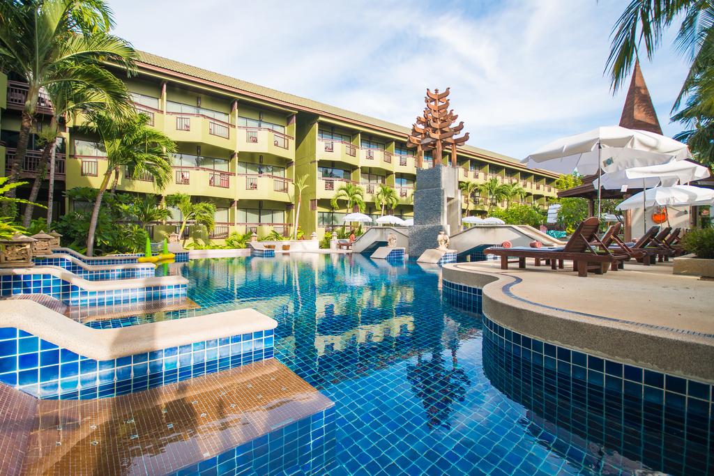 Hotel, Plaża Karon, Tajlandia, Phuket Island View
