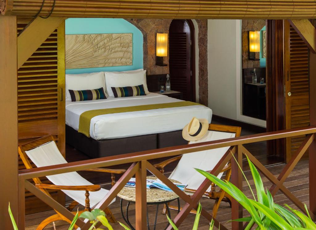Hotel rest Paradise Sun Hotel Praslin Island Seychelles