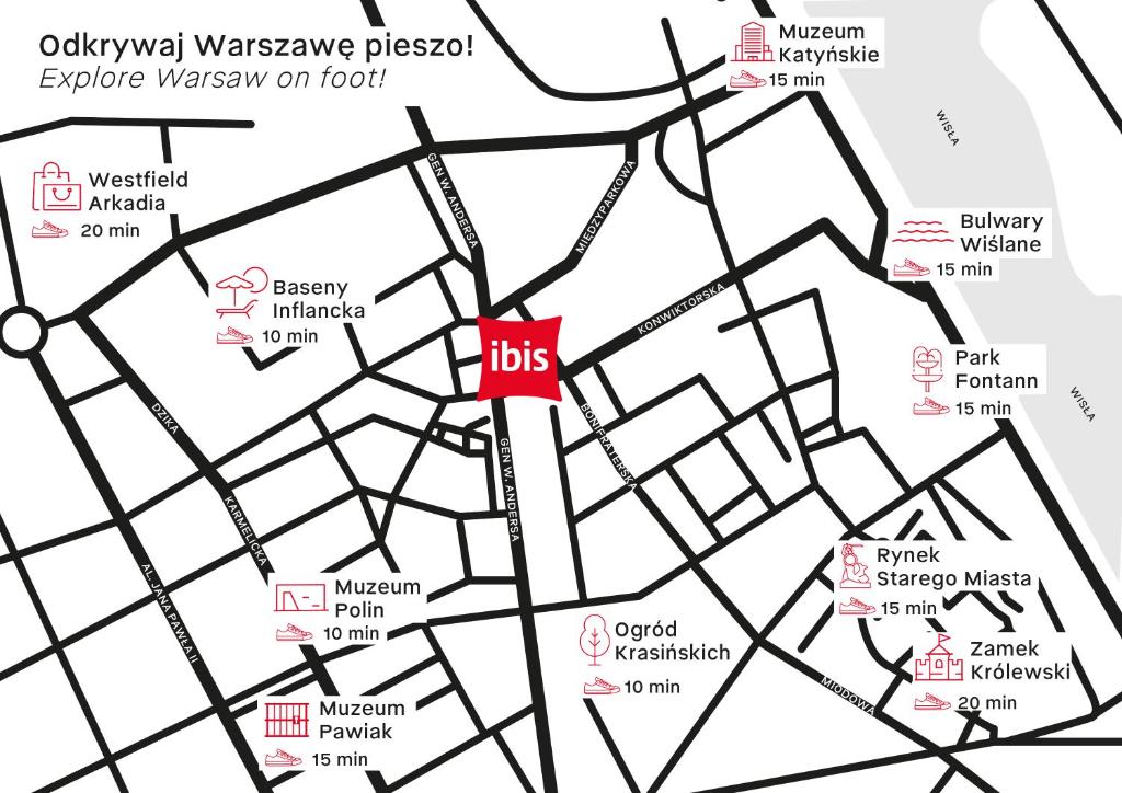 Ibis Hotel Stare Miasto Warszawa, номера