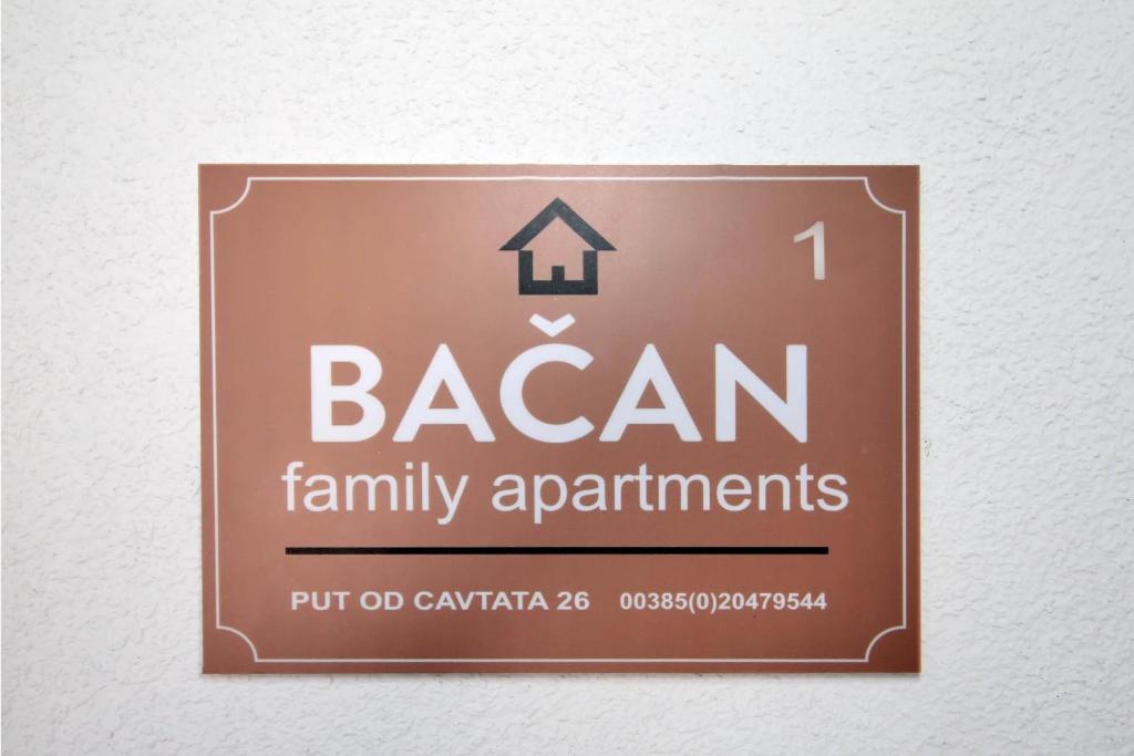 Bacan Family Apartments, Южная Далмация, Хорватия, фотографии туров
