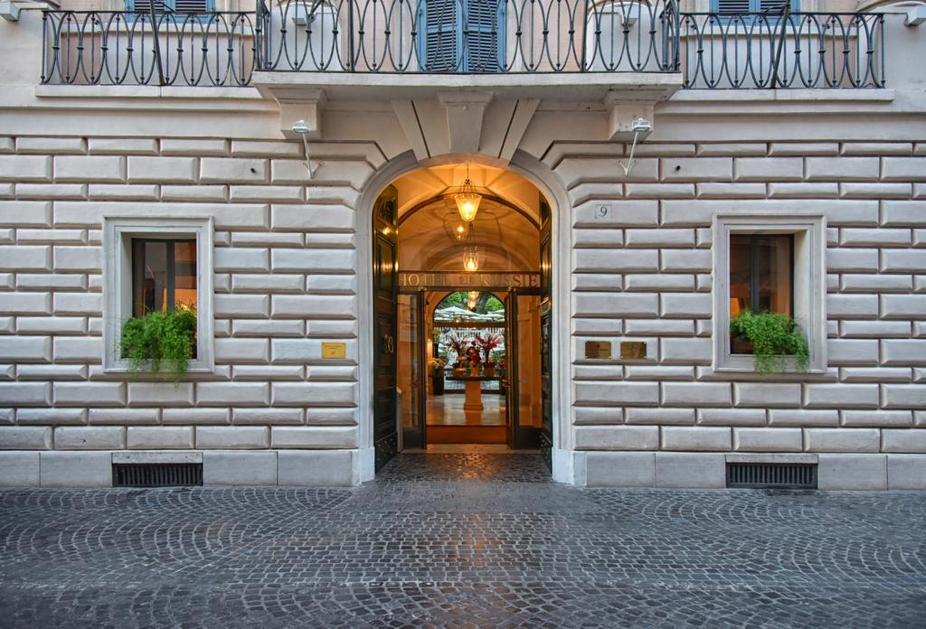 Hotel rest De Russie Rome Italy