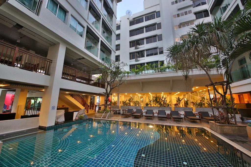 Sunshine Hotel & Residence, Pattaya, zdjęcia terytorium