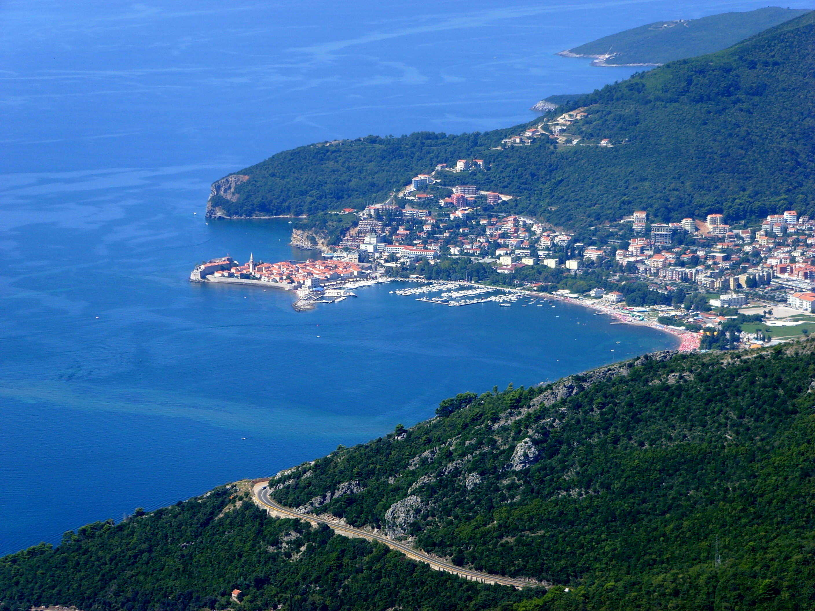 Danja, Budva, Czarnogóra, zdjęcia z wakacje