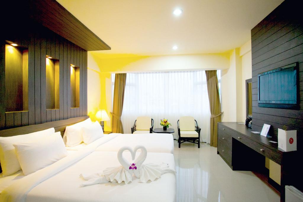 Горящие туры в отель Sun City Pattaya Hotel (ex. Erawan Hotel Pattaya) пляж Паттаи Таиланд