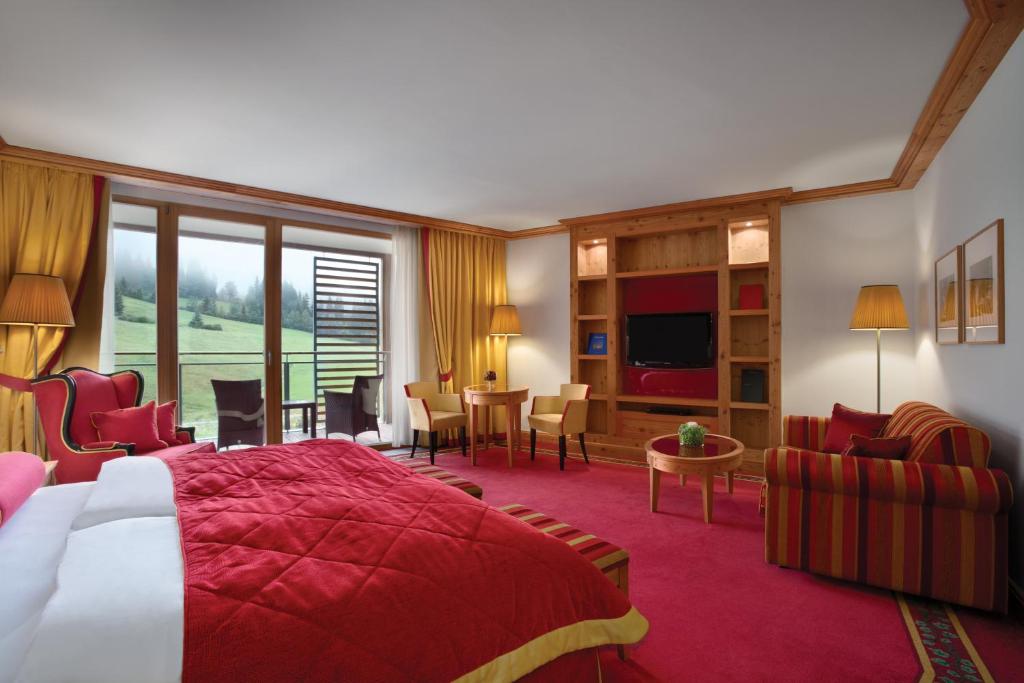 Отдых в отеле Kempinski Hotel Das Tirol Тироль
