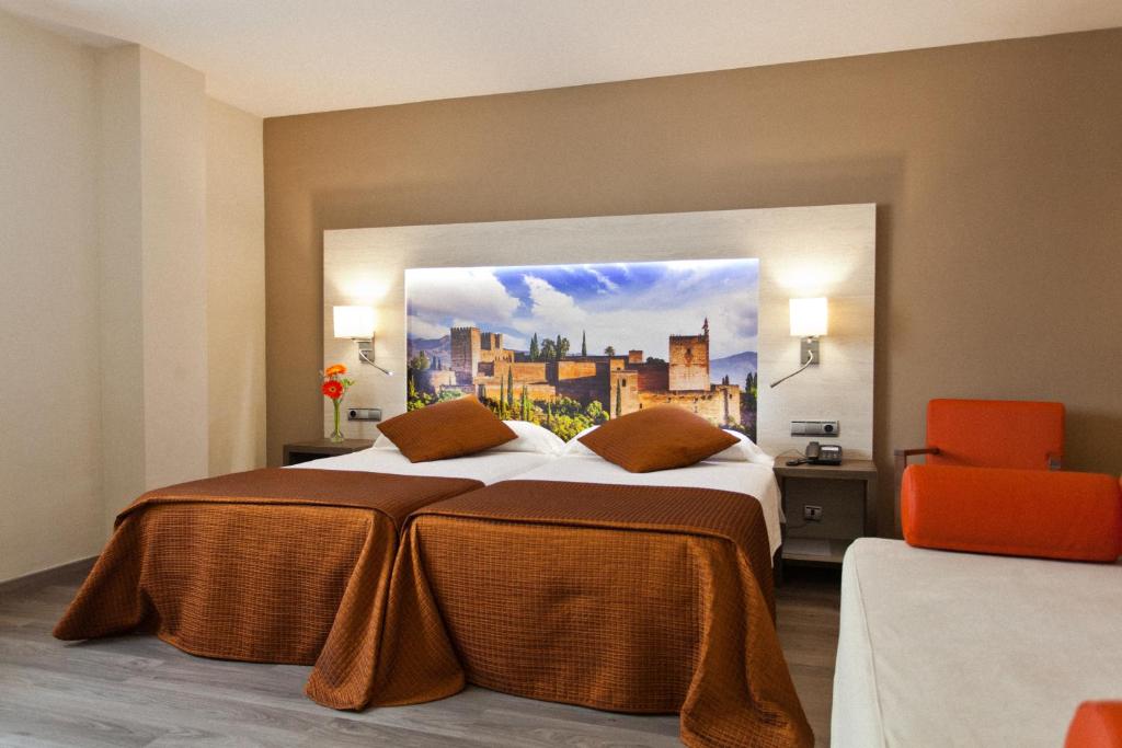Отель, Гранада, Испания, Corona de Granada Hotel
