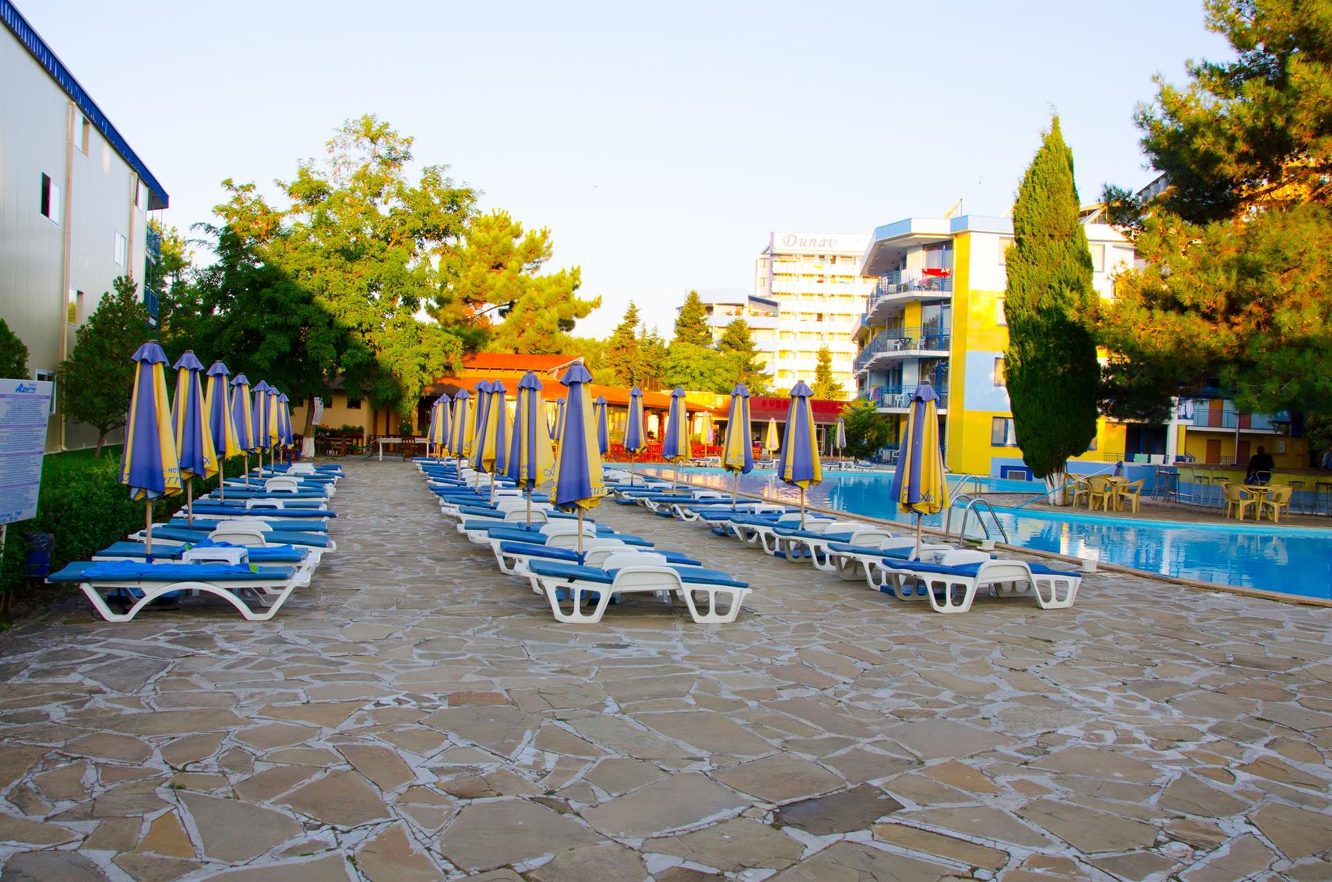 Hotel, Bułgaria, Słoneczna plaża, Azurro