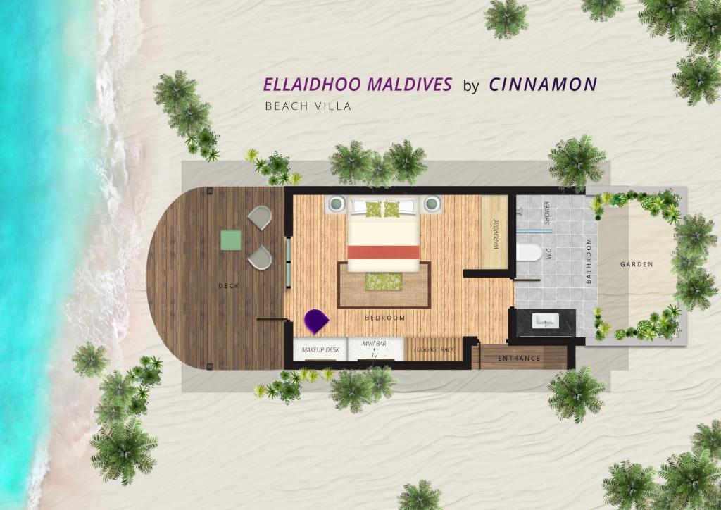 Готель, Мальдіви, Арі & Расду Атоли, Ellaidhoo Maldives by Cinnamon