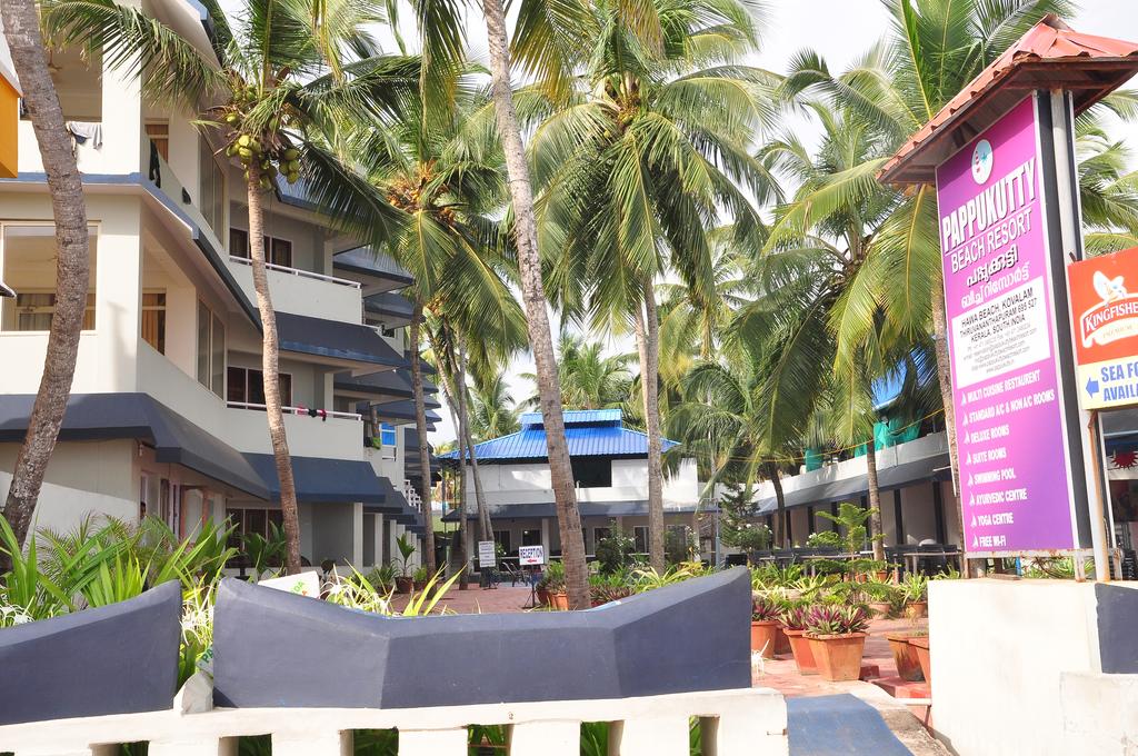 Отель, Ковалам, Индия, Pappukutty Beach Resort
