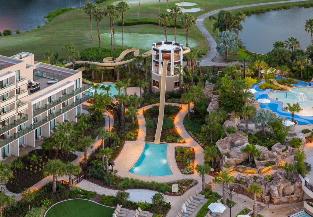 Orlando World Center Marriott Resort, номера