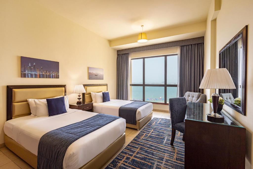 Odpoczynek w hotelu Roda Amwaj Suites Jumeirah Beach Residence Dubaj (hotele przy plaży)